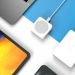 OneAdaptr MacMate Ασύρματο Charge Pad για Type C Φορτιστή MacBook Λευκό MM-W01W - Image 3