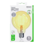 Deltaco Smart Home Λάμπα LED E27 WiFI 5.5W 1800K-6500K SH-LFE27G95 - Image 2