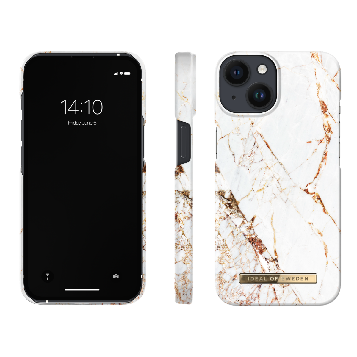 IDEAL OF SWEDEN Θήκη Fashion Case iPhone 13/14 Carrara Gold IDFCA16-I2261-46 - Image 2