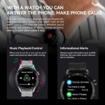Smartwatch με Ελληνικό μενού, NFC Μαύρο HW23 PRO