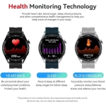 Smartwatch με Ελληνικό μενού, NFC Μαύρο HW23 PRO