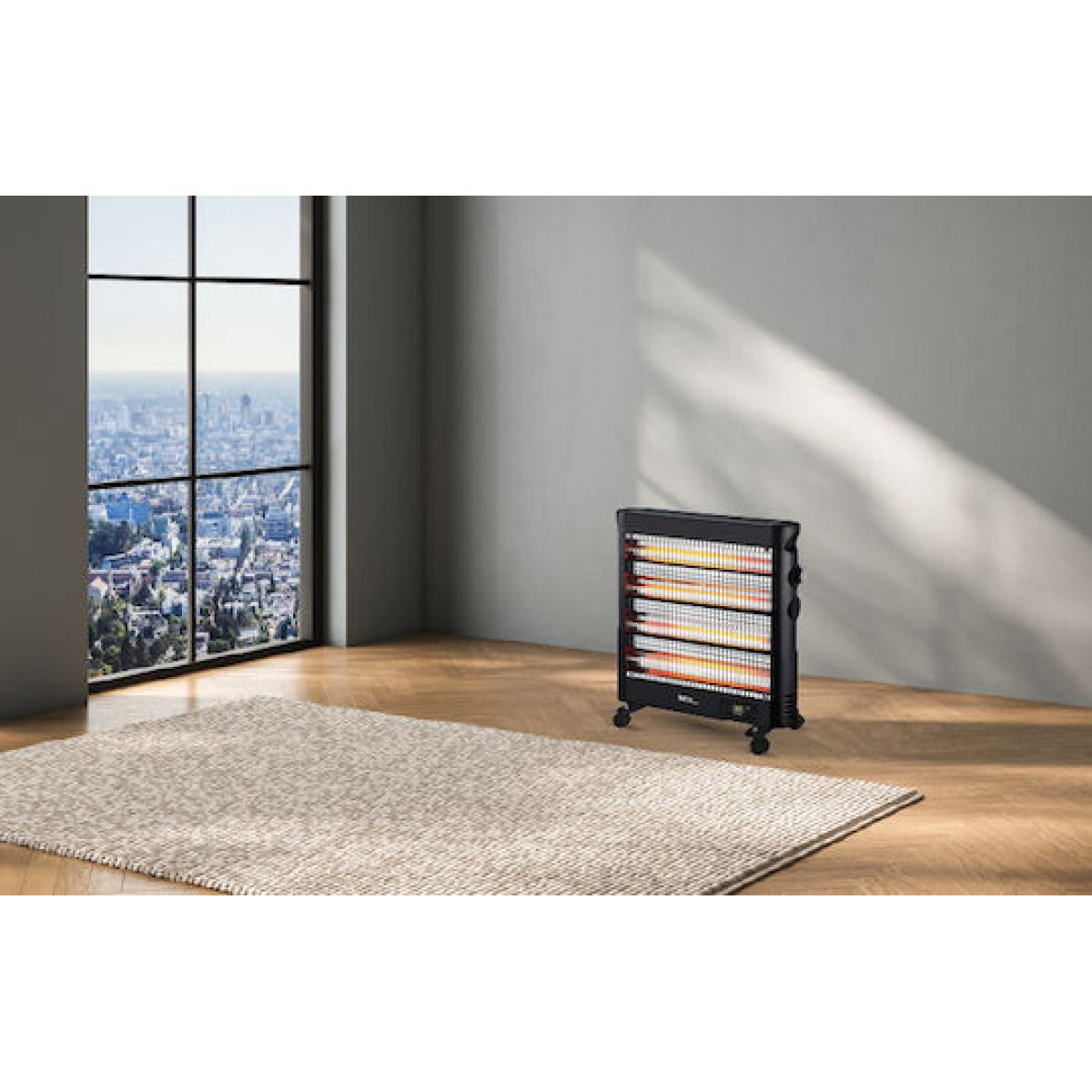 Σόμπα Χαλαζία 2400W με 4 Λαμπτήρες Luxgen - Image 2