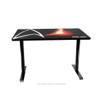 Arozzi Gaming γραφείο 114x72.5x72cm ARENA-LEGG-ST-BK Star Trek edition
