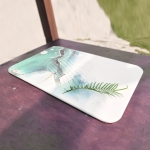 Stonea Πατάκι Μπάνιου από Διατομίτη NEPTUNE BATH MAT 39x59.4x1cm σε Χρώμα Γαλαζοπράσινο Μάρμαρο STO-BATH-NEP - Image 4