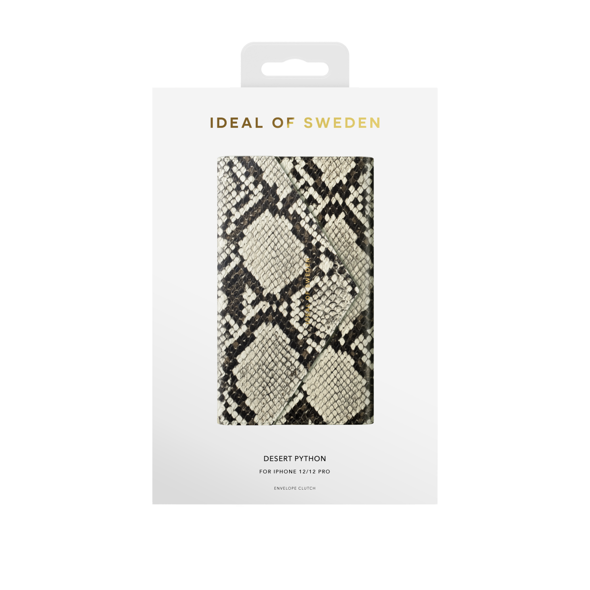 IDEAL OF SWEDEN για το iPhone 12/12 Pro Envelope Clutch  Desert Python IDECSS20-I2061-203 - Image 3