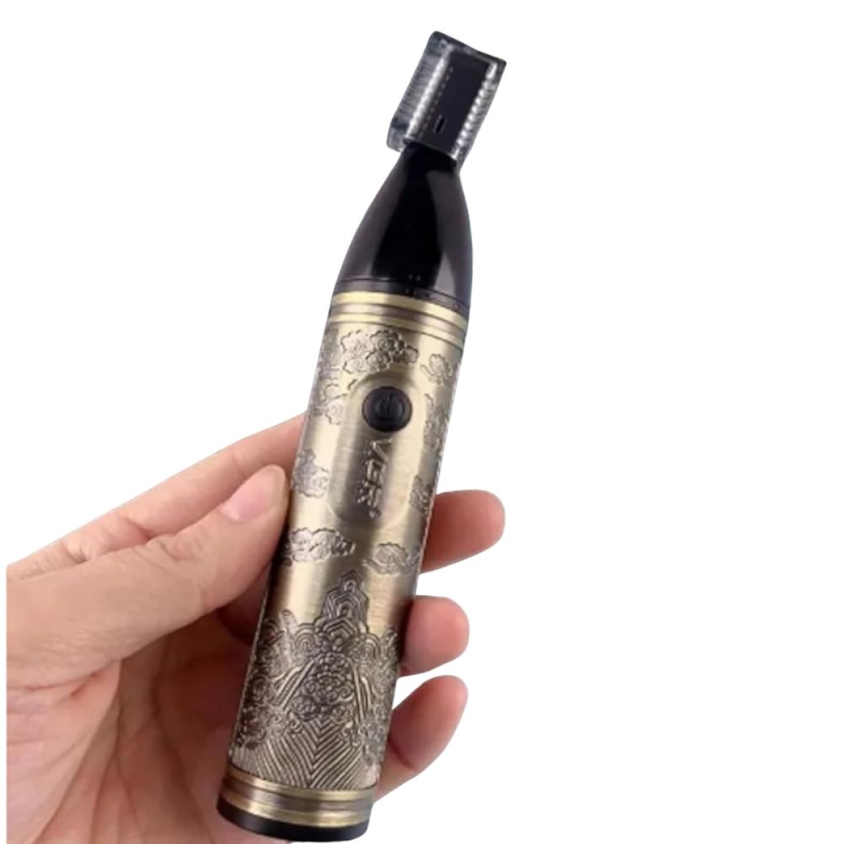 Trimmer VGR V-620 3 σε 1 Επαναφορτιζόμενο & Αδιάβροχο για Μύτη, Αυτιά και Φρύδια – Χρυσό