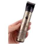 Trimmer VGR V-620 3 σε 1 Επαναφορτιζόμενο & Αδιάβροχο για Μύτη, Αυτιά και Φρύδια – Χρυσό