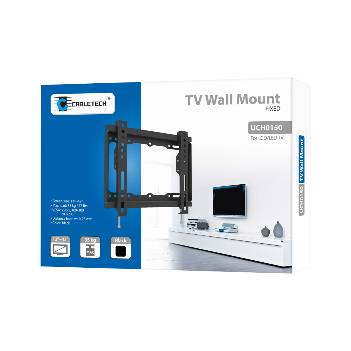 Cabletech Βάση TV για Οθόνες 13-42 ιντσών, 35kg UCH0150 - Image 3