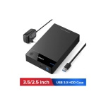 Ugreen External Hard Drive Enclosure USB 3.0 to SATA Adapter, Θήκη για 2.5" / 3.5", με Τροφοδοσία - 50422 - Image 4