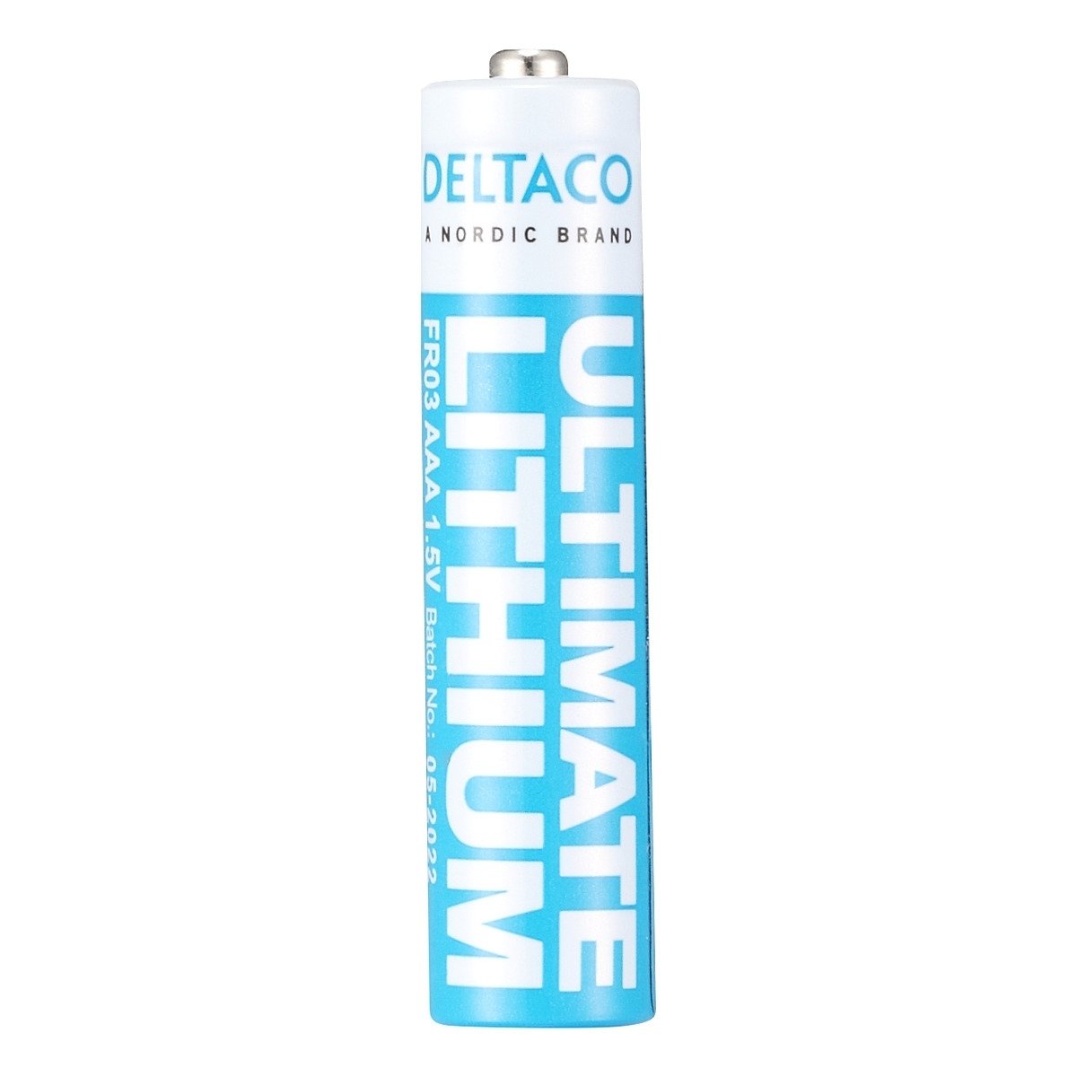 DELTACO Ultimate Μπαταρίες Λιθίου 1.5V LR03/AAA 4 τεμάχια Οικολογική FSC Συσκευασία ULT-R03LI-4P - Image 3