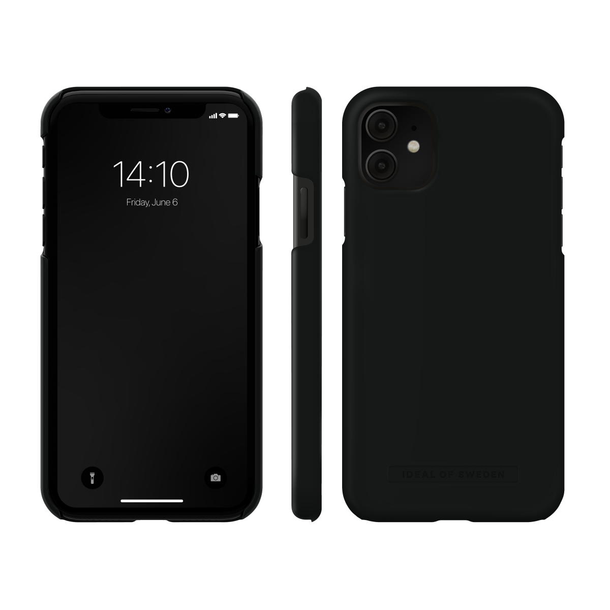 IDEAL OF SWEDEN Θήκη Fashion Seamless iPhone 11/XR Coal Black IDFCSS22-I1961-407 - Image 2