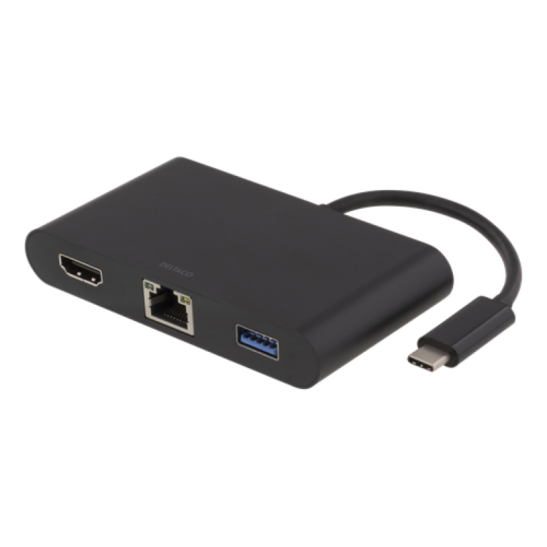 Deltaco USB-C docking station