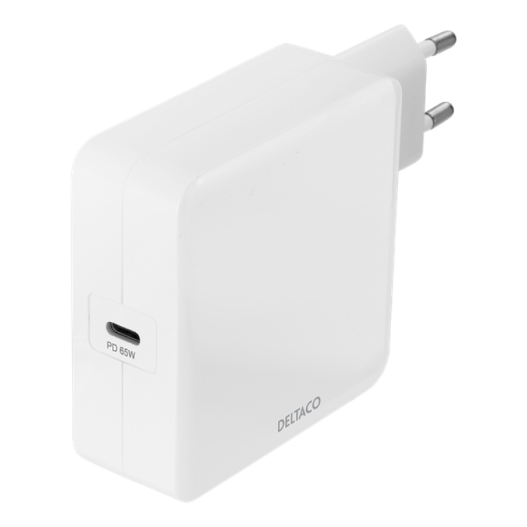 Deltaco USB-C wall charger 65 W