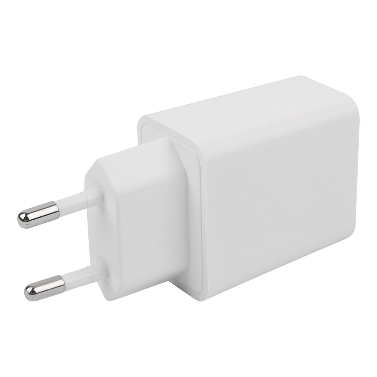 Deltaco Wall Charger 1x Type C PD 20W με Καλώδιο Type C σε Type C 1m Λευκό USBC-AC146 - Image 2