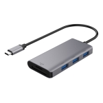 Ασημί/Γκρι USBC-HUB200