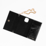 IDEAL OF SWEDEN Θήκη πορτοφόλι iPhone X/XS/11 Pro  Neo Noir Croco Studio Clutch IDSTCAW20-1958-236 - Image 4