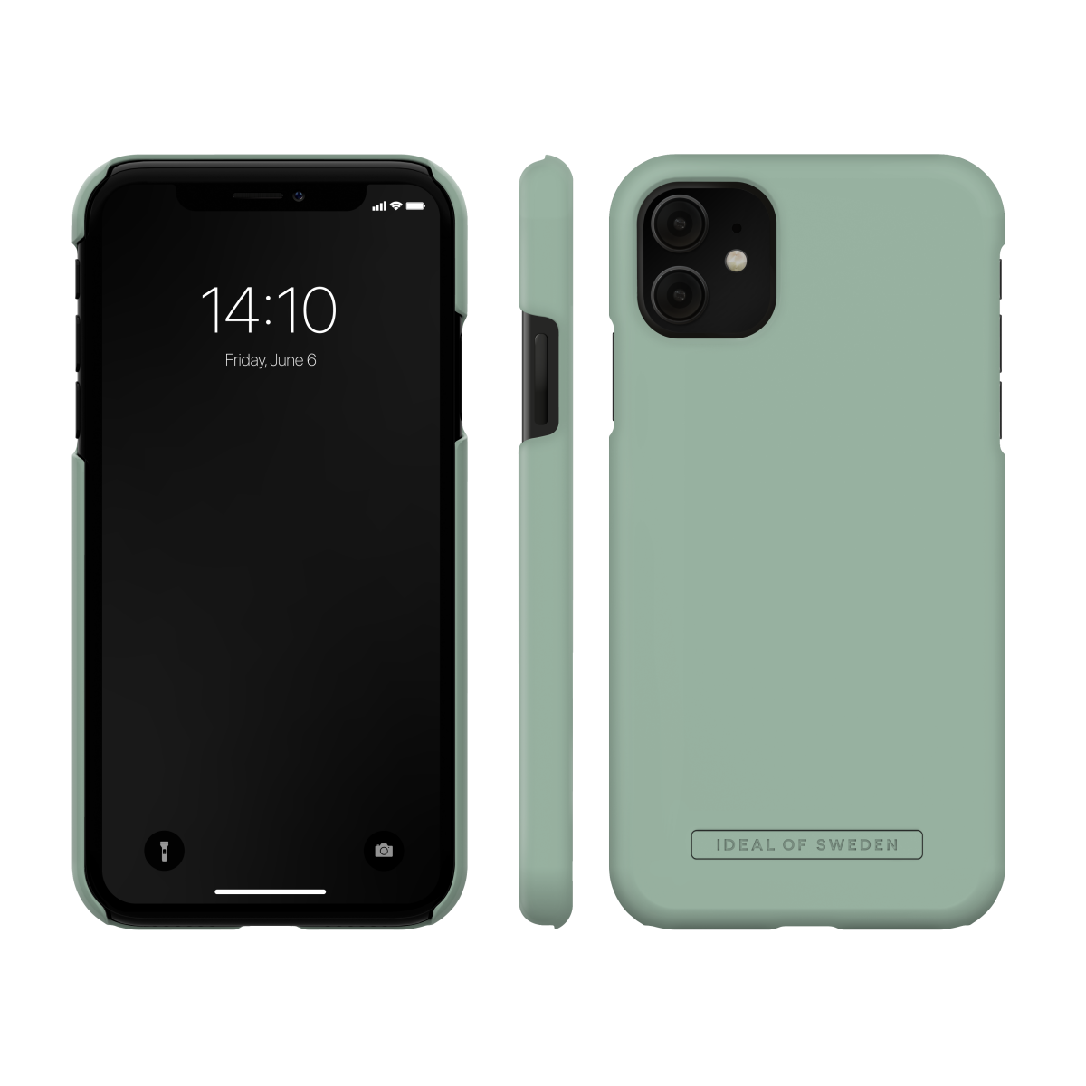 IDEAL OF SWEDEN Θήκη Fashion Seamless iPhone 11/XR Sage Green IDFCSS22-I1961-419 - Image 2