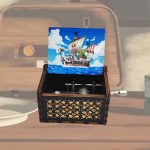 Ξύλινο Μουσικό Κουτί "Going Merry Ship One Piece" - Image 4