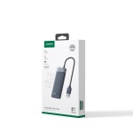 USB 3.2 Hub 4 Θέσεων UGREEN 15548 Γκρι - Image 3