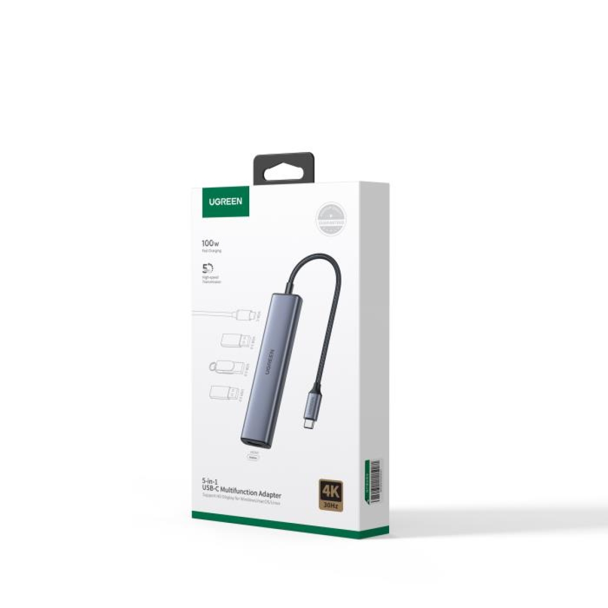 USB-C Docking Station 5 σε 1 UGREEN CM478 15495 - Image 3
