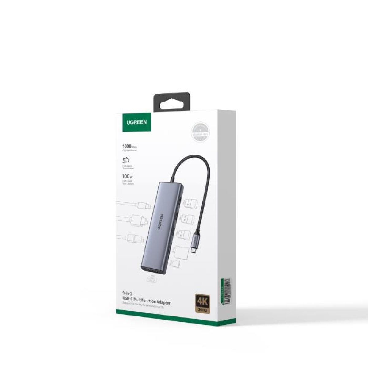 USB-C Docking Station 9 σε 1 UGREEN CM498 15600 - Image 3