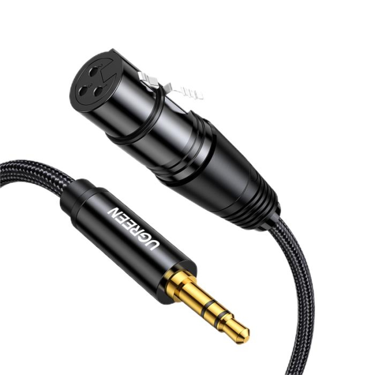 Kαλώδιο Ήχου XLR σε 3.5mm F/M UGREEN AV182 20763 1m - Image 2