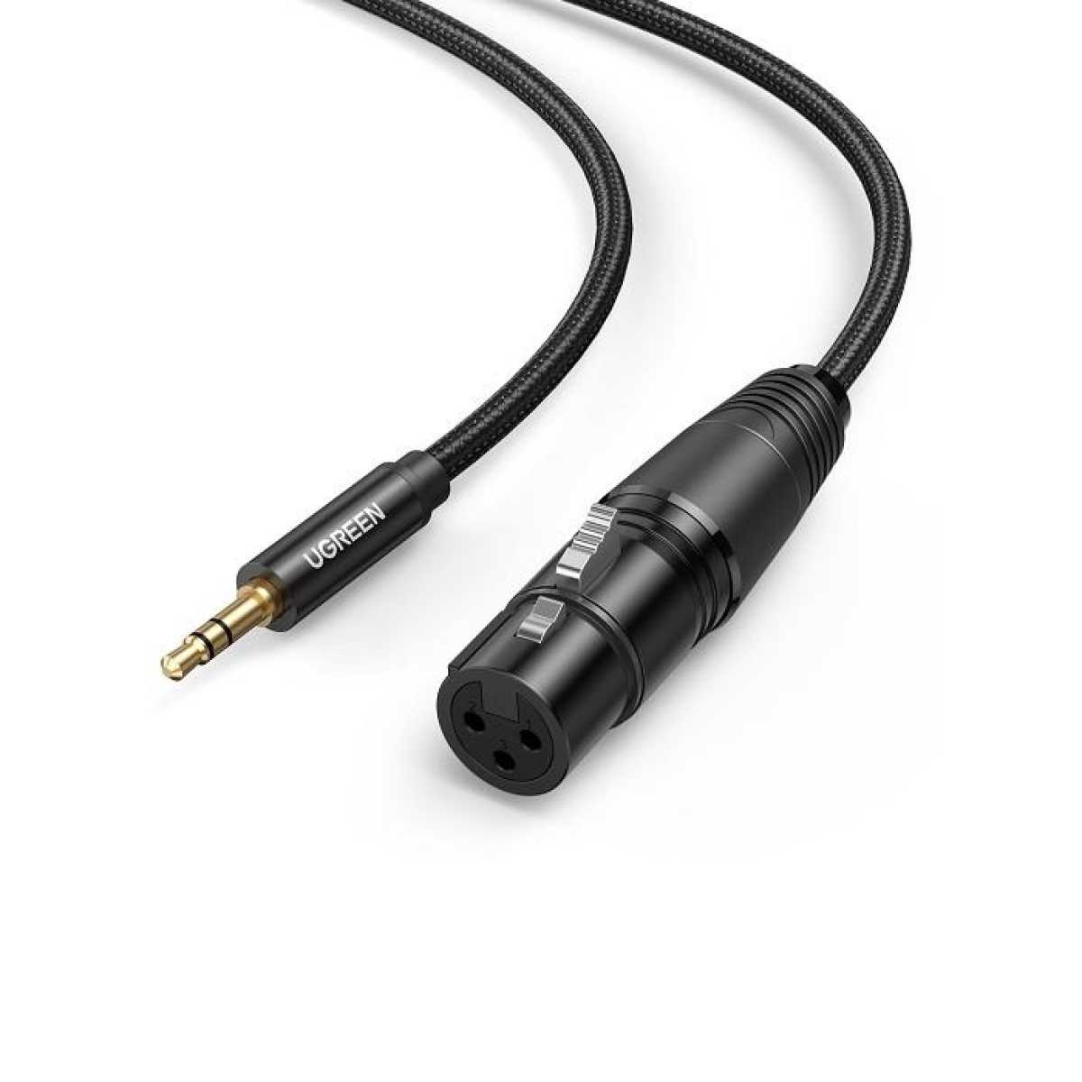 Kαλώδιο Ήχου XLR σε 3.5mm F/M UGREEN AV182 20763 1m - Image 3