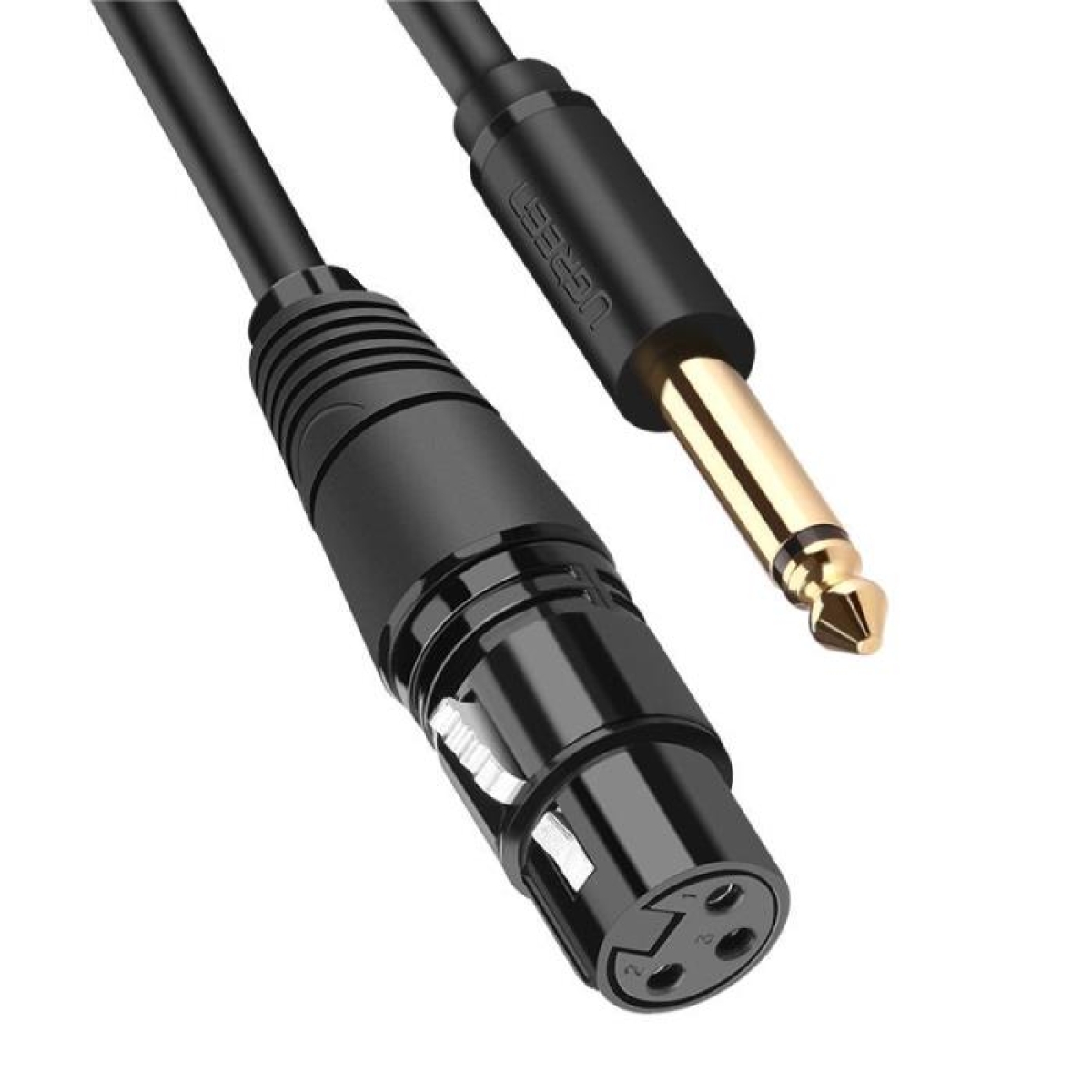 Kαλώδιο Ήχου XLR σε 6.5mm F/M UGREEN AV131 20719 2m - Image 2