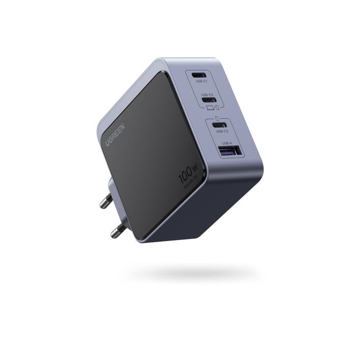 Φορτιστής Σπιτιού GaN PD 100W UGREEN X565 35043 4 Θέσεων Γκρί - Image 2