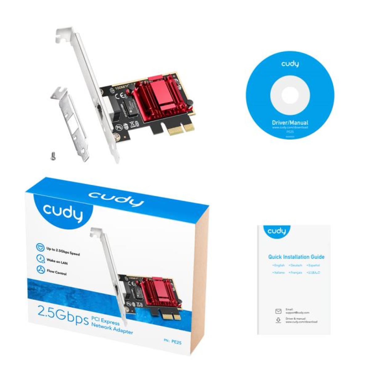 Κάρτα Δικτύου PCIe Cudy PE25 2.5G - Image 3