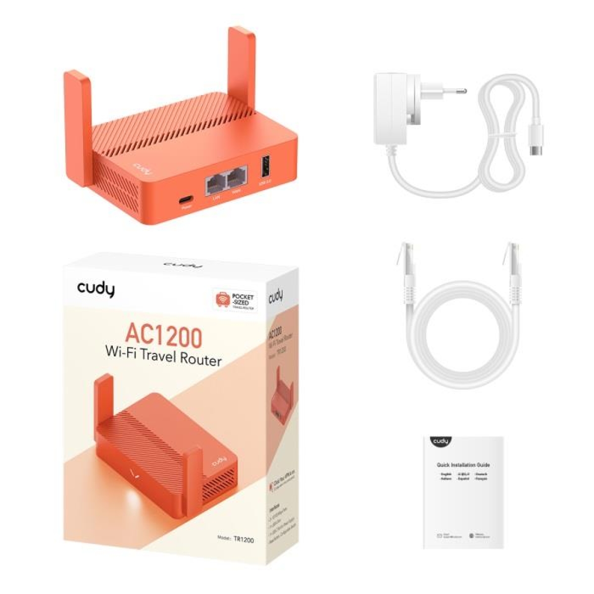 Access Point Cudy TR1200 AC1200 - Image 3