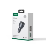 Φορτιστής Αυτοκινήτου 63W UGREEN EC701  35023 2 θέσεων Μαύρο - Image 3