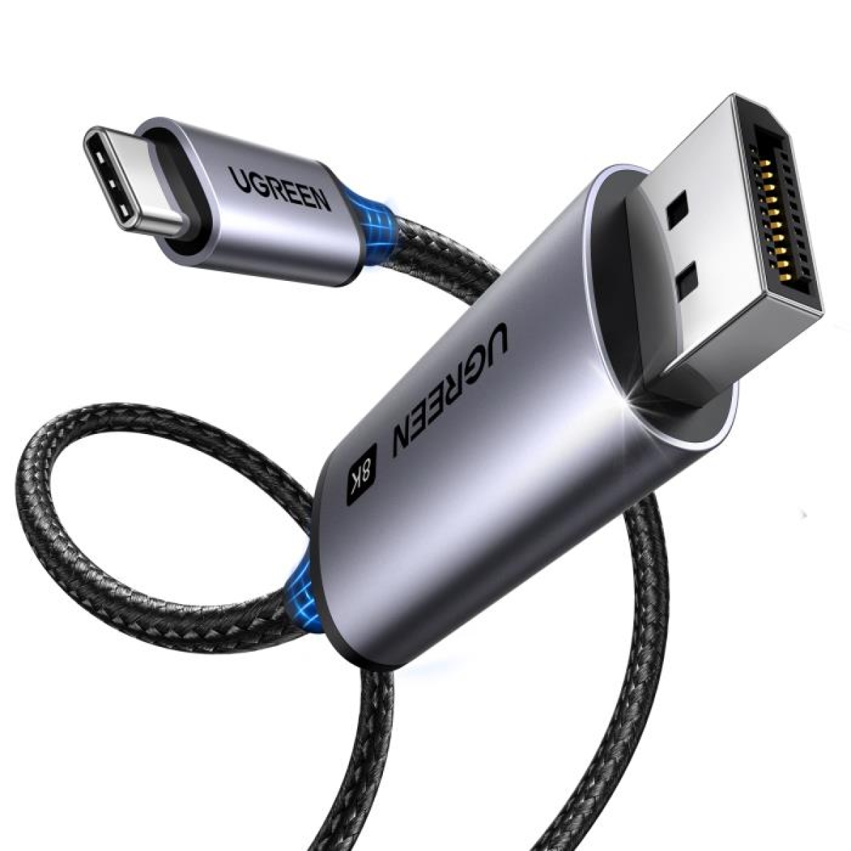 Καλώδιο USB-C to DP M/M 8K/60Hz UGREEN CM556 25157 1m - Image 2