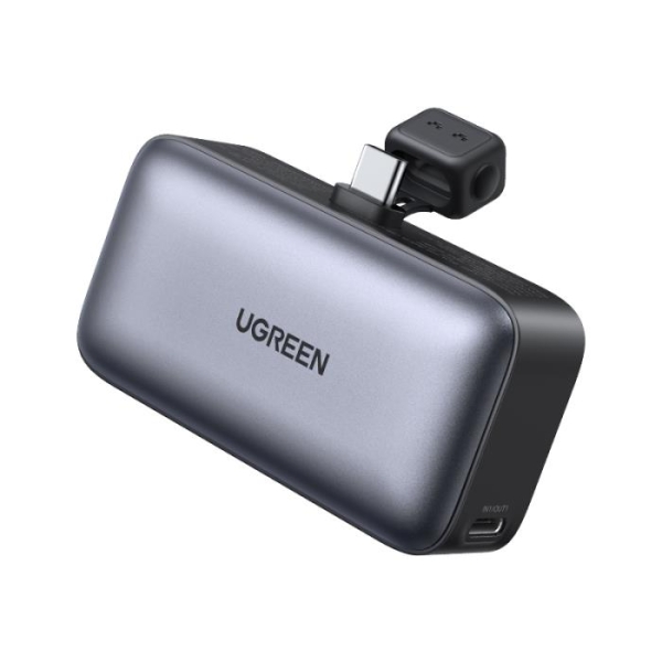 Power Bank 5000mAh PD 20W UGREEN PB503 35338 1 Θέσης Γκρί