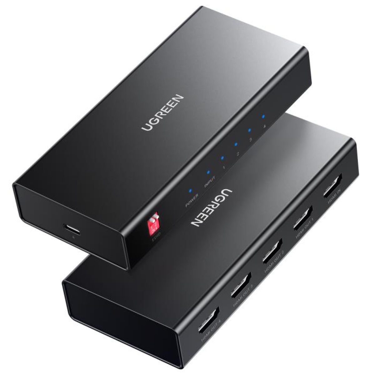 HDMI Splitter 4 θέσεων 4K/60Hz UGREEN CM570 90514 - Image 2