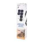Πολύπριζο 4 Θέσεων LogiLink LPS276U, με 2 Θύρες USB 1.5m Λευκό - Image 3