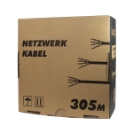 Καλώδιο Δικτύου S/FTP CAT6 LogiLink CPV0038 305m Γκρι - Image 2
