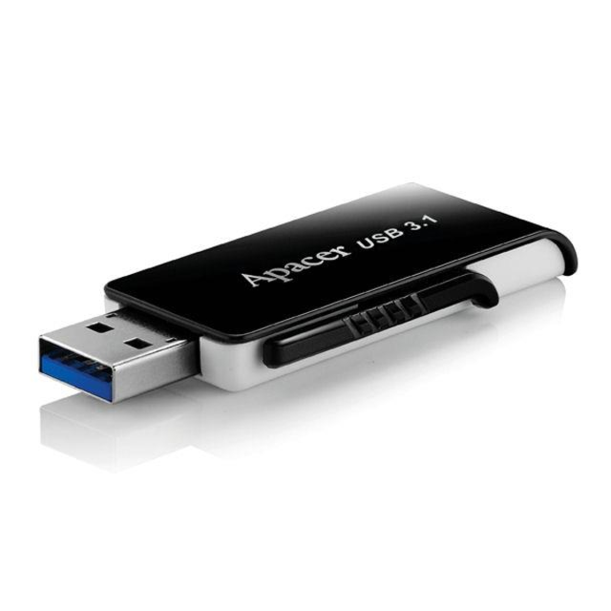 USB Stick Apacer AH350 64GB USB 3.1 Gen1 Μαύρο - Image 3