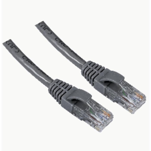 Καλώδιο Δικτύου UTP CAT5 Aculine UTP-006 10m Γκρι