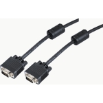 Καλώδιο Οθόνης SVGA 15HD M/M Aculine SVGA-005 20m Μαύρο