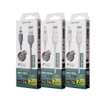 Καλώδιο Φόρτισης WK WDC-092 USB σε Micro USB 2m Λευκό - Image 2