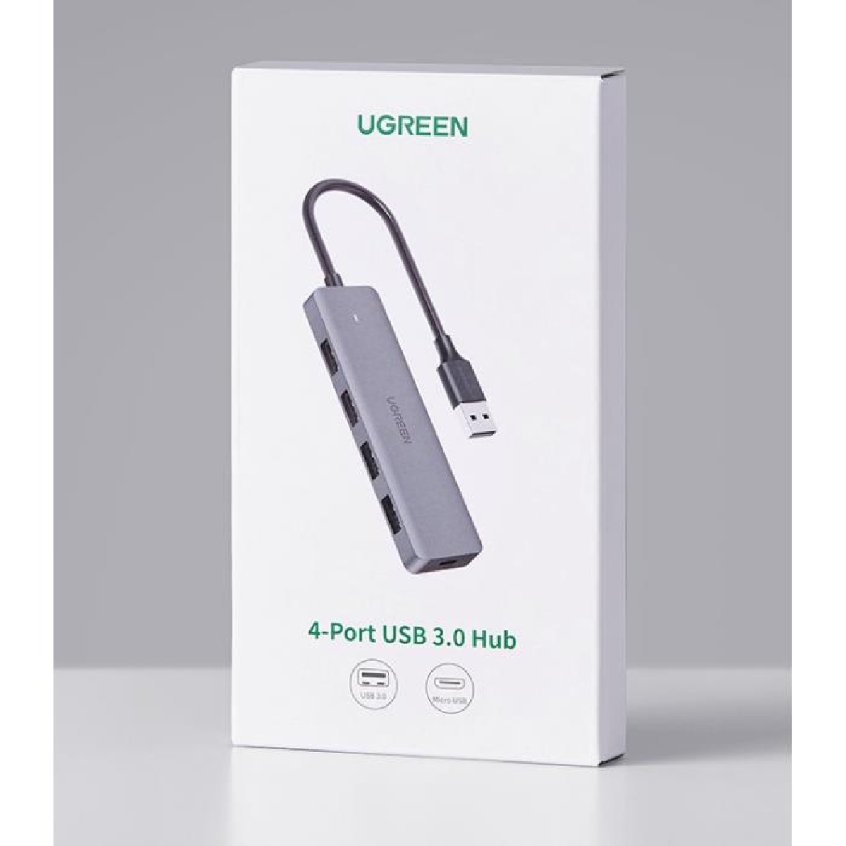 USB-C 3.0 Hub 4 Θέσεων UGREEN CM219 70336 Γκρί - Image 3