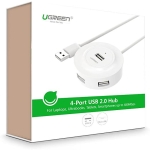 USB 2.0 Hub 4 Θέσεων UGREEN CR106 20277 Μαύρο - Image 2