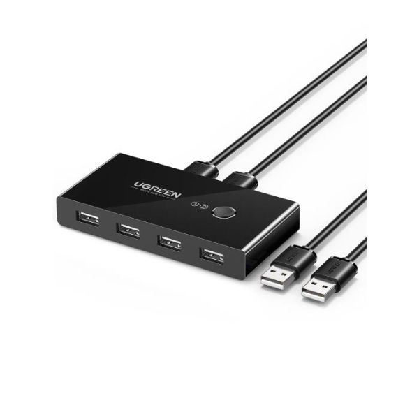 USB 3.0 Sharing Switch 4 Θέσεων UGREEN US216 30768 για 2 PC