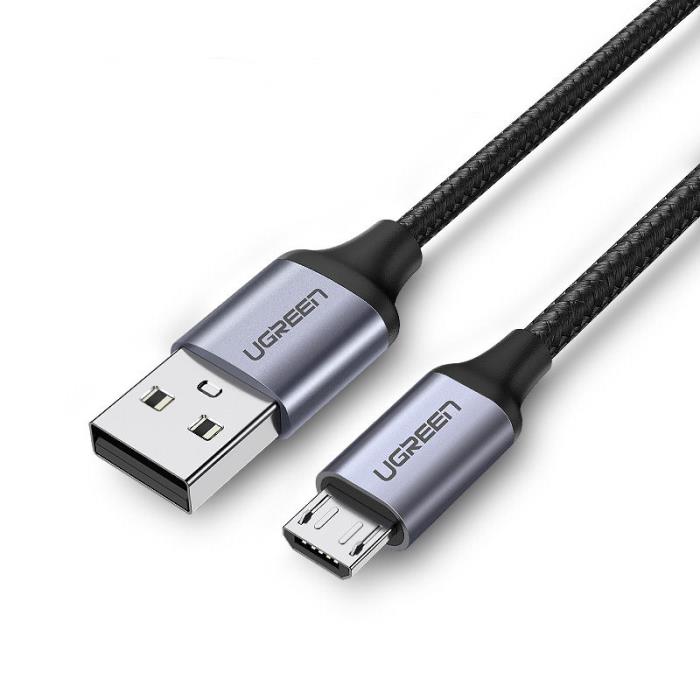 Καλώδιο Φόρτισης Ugreen Us290 60148 Usb Σε Micro Usb 2M Γκρι