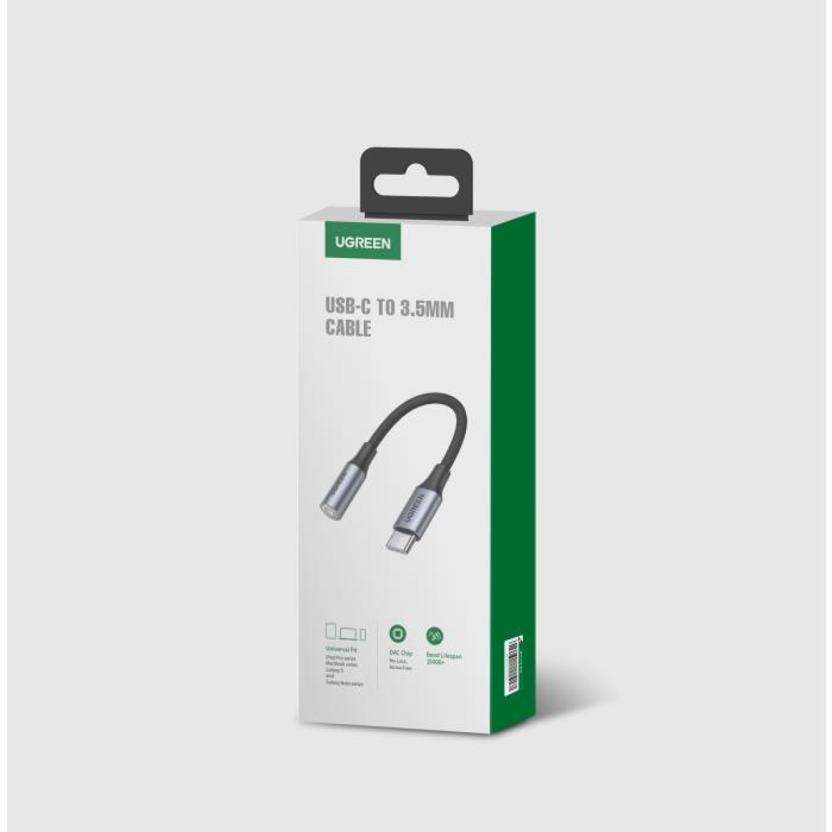Αντάπτορας Ήχου USB-C σε 3.5mm M/F UGREEN AV161 80154 - Image 2