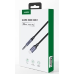 Αντάπτορας Lightning σε 3.5mm M/M UGREEN US315 70509 Μαύρο 1m - Image 2