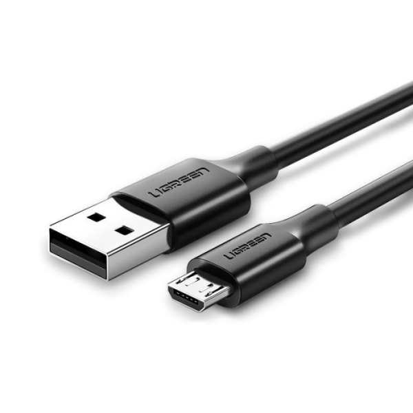 Καλώδιο Φόρτισης UGREEN US289 60136 USB σε Micro Usb 1m (Μαύρο)