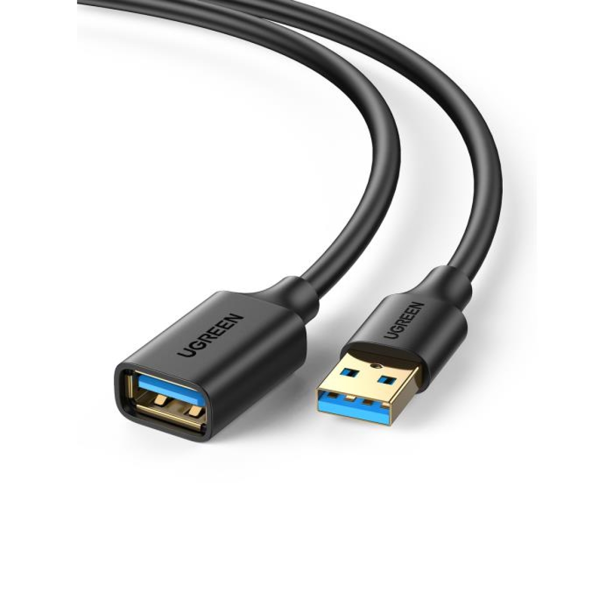 Καλώδιο USB 3.0 Μ/F UGREEN US129 10373 2m Μαύρο - Image 2