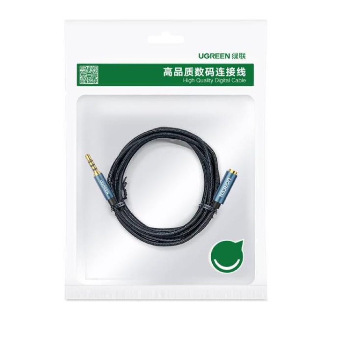 Καλώδιο Ήχου 3.5mm M/F UGREEN AV118 40675 2m Μαύρο - Image 3